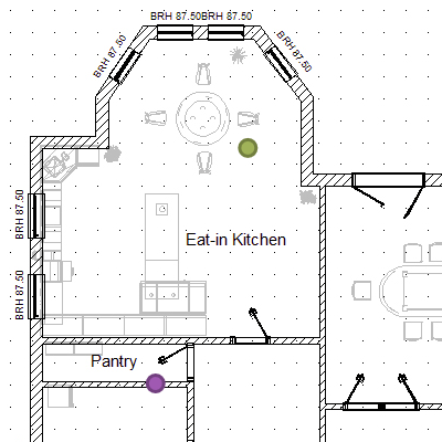 Kitten Monitor with constant size markers and tooltips when zooming out.