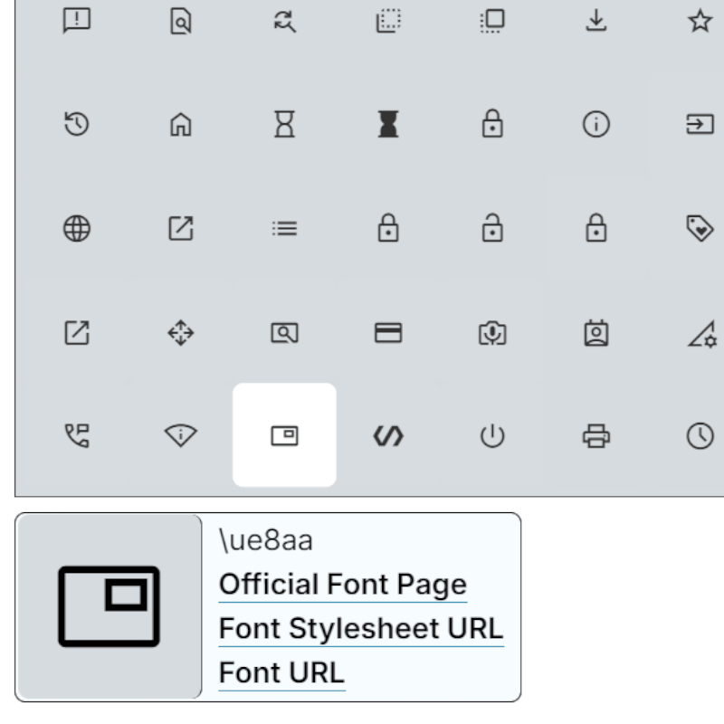 An example of how to use icon fonts with GOJS, making sure the fonts load fully before creating the diagram.